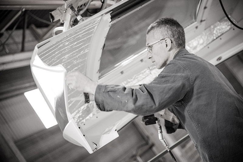 usine de fabrication française des camping-cars Chausson